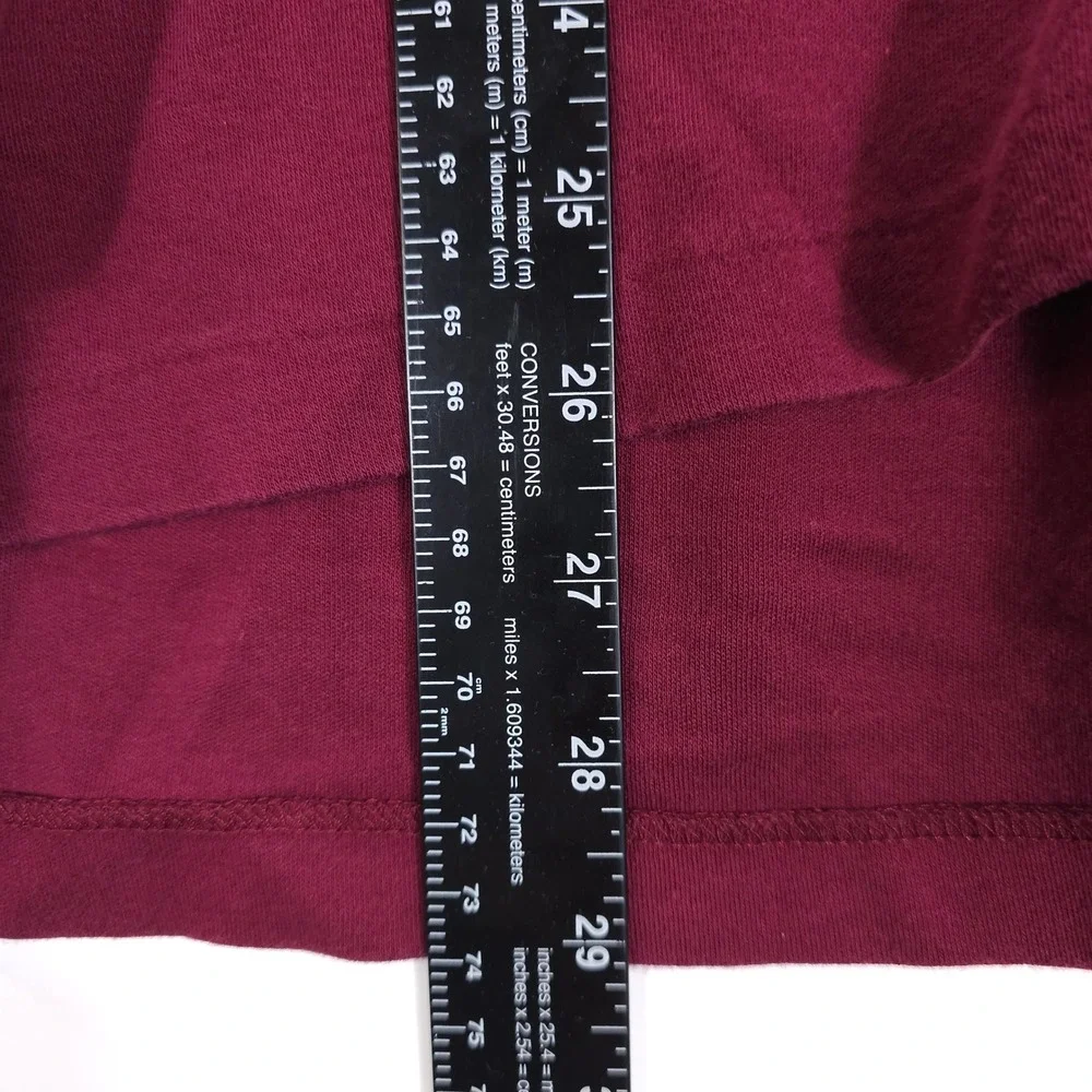 Vintage Polo Ralph Lauren Mens M Burgundy Short Sleeve Pique Pony Logo Shirt